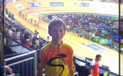 July 2014: Ciaran at the Commonwealth Games